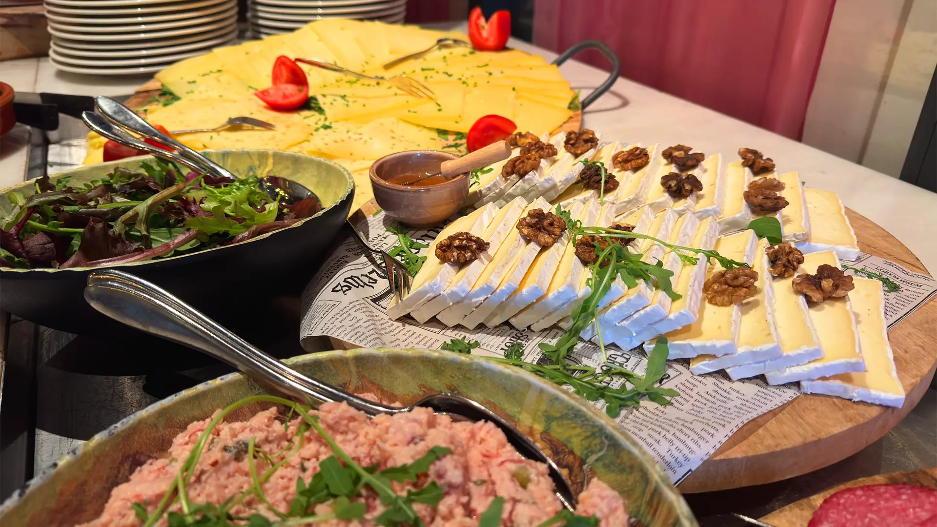Vergaderlunch buffet
